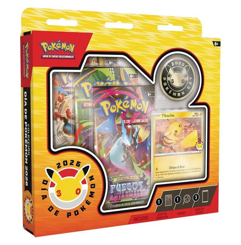 Pokémon TCG Pokémon Day 2026 Collection caja especial