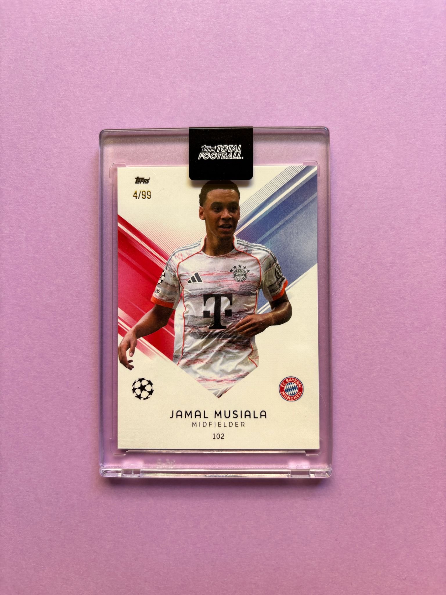 Jamal Musiala 4/99 Ttf Base Set 2025/2026