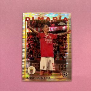ÁNGEL DI MARÍA TOPPS CHROME UEFA CLUB COMPETITIONS 2023/2024