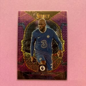 KALIDOU KOULIBALY PURPLE MOJO PRIZM PANINI SELECT 2022/2023