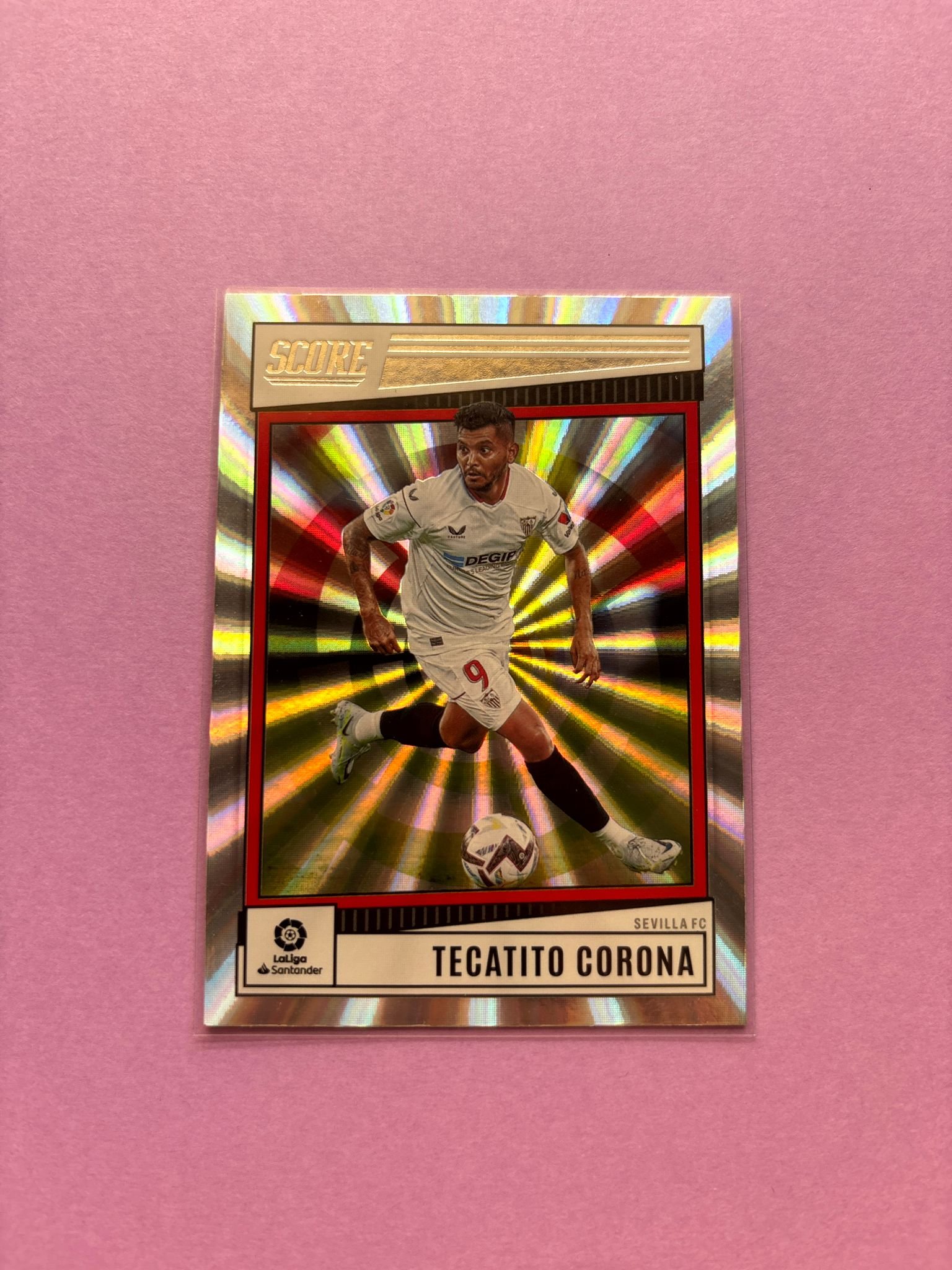 Tecatito Corona Lasers Panini Score La Liga 2022/2023