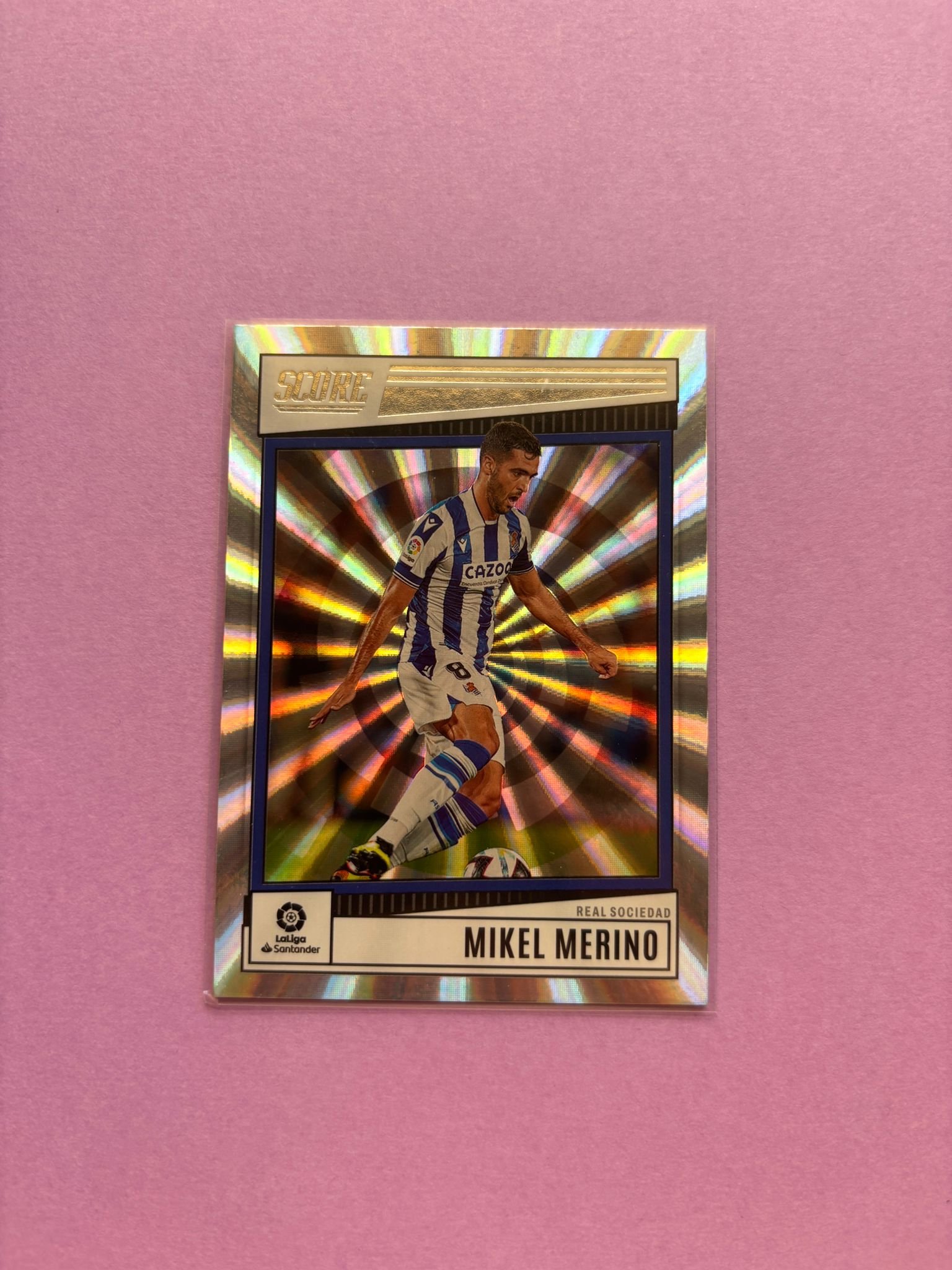 Mikel Merino Lasers Panini Score La Liga 2022/2023