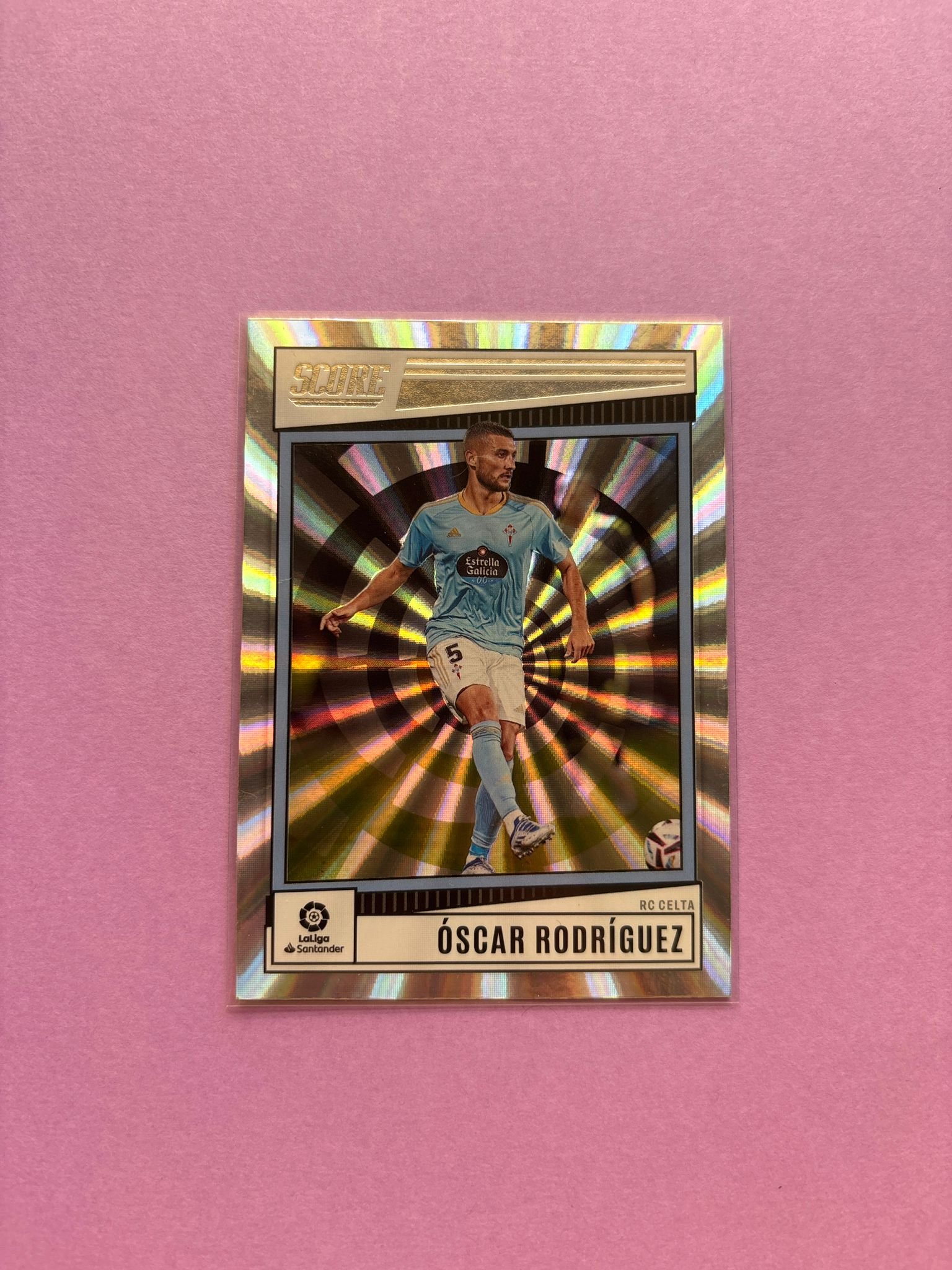 Óscar Rodríguez Lasers Panini Score La Liga 2022/2023