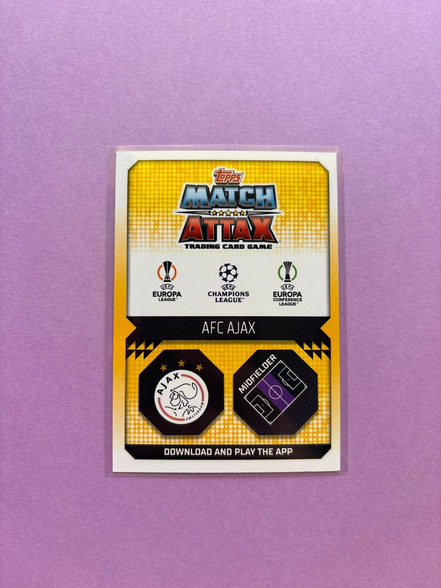 Edson Álvarez Crystal Topps Match Attax Uefa Club Competitions 2022/2023 - Image 2