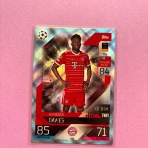 Alphonso Davies Crystal Topps Match Attax Uefa Club Competitions 2022/2023