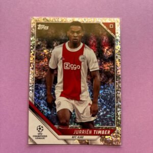 JURRIËN TIMBER SPECKLE REFRACTOR TOPPS CHROME UCL 2021/2022