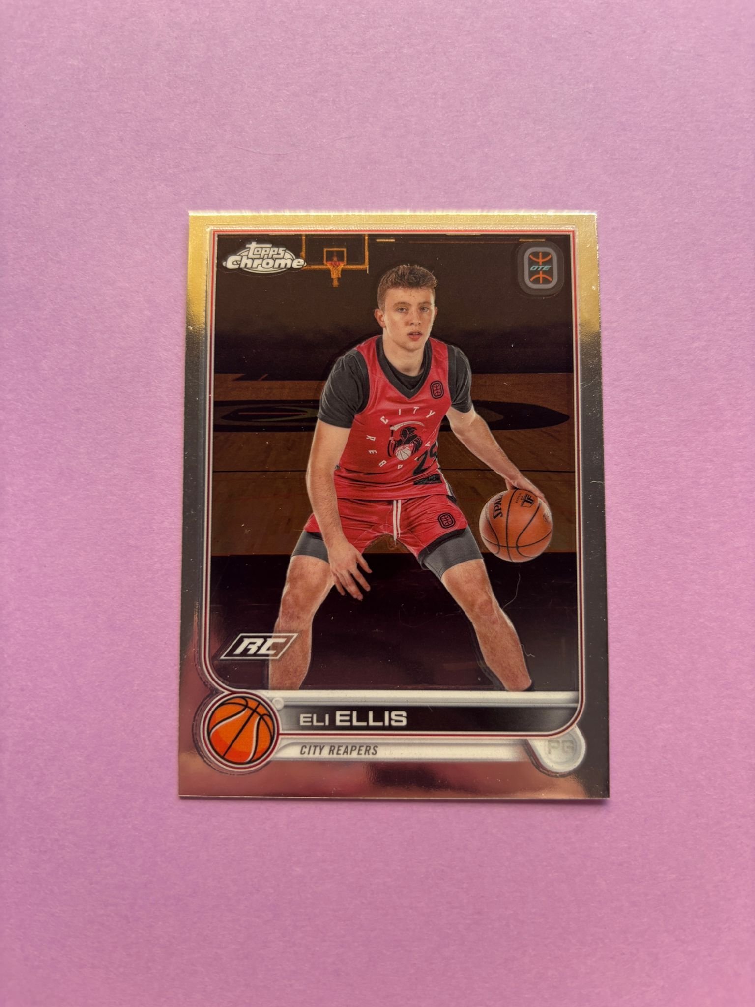 Eli Ellis (Rc) Base Topps Chrome Ote Overtime Elite 2022/2023