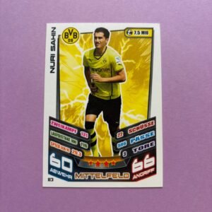 NURI ŞAHIN BASE TOPPS MATCH ATTAX BUNDESLIGA 2013/2014