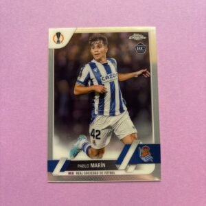 PABLO MARÍN (RC) BASE TOPPS CHROME UEFA CLUB COMPETITIONS 2022/2023
