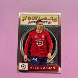 Sven Botman (Rc) Base Topps Finest Flashbacks Ucl 2021/2022