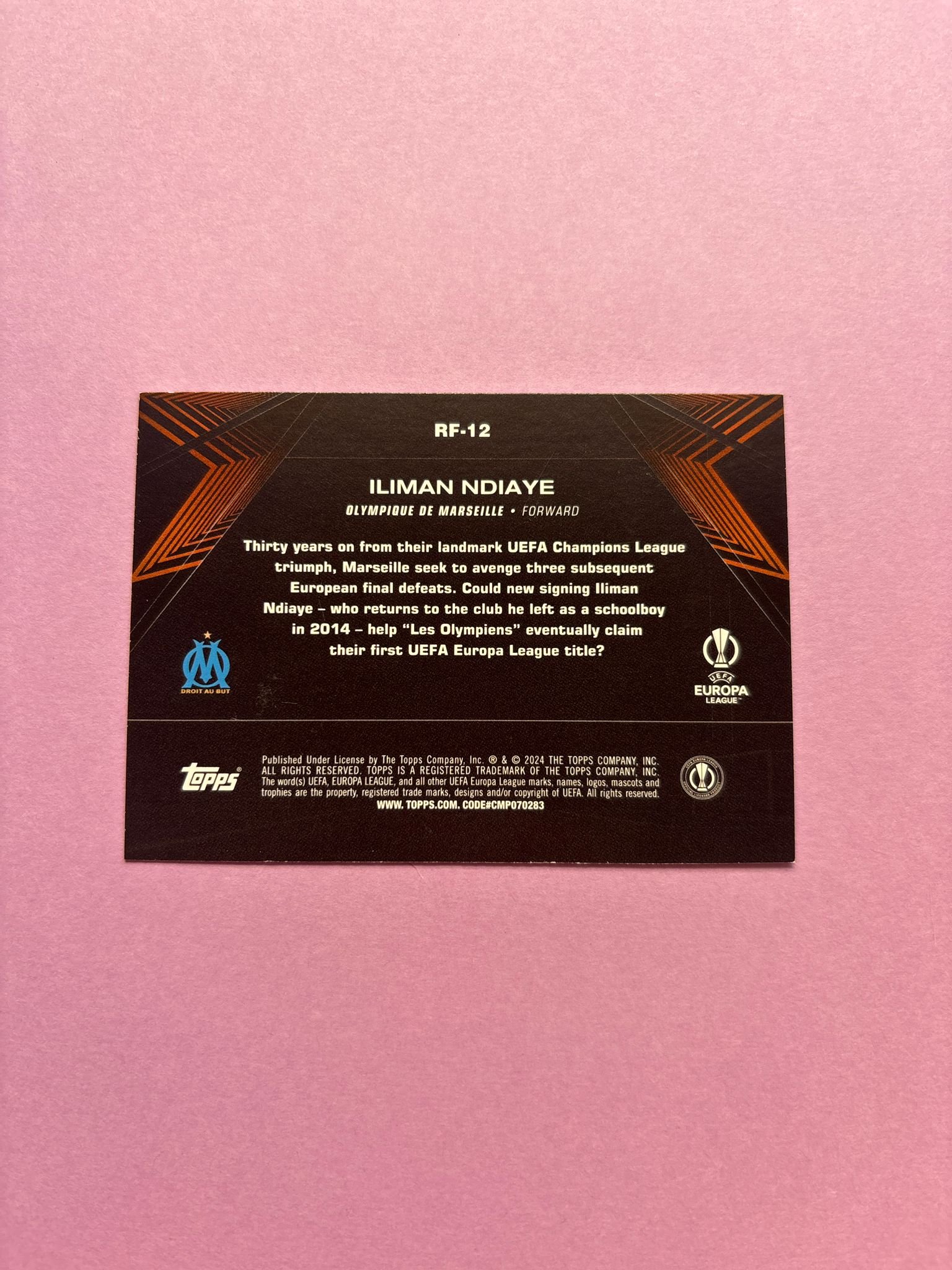 Daichi Kamada Topps Uefa Club Competitions - Road To The Final 2023/2024 - Image 2