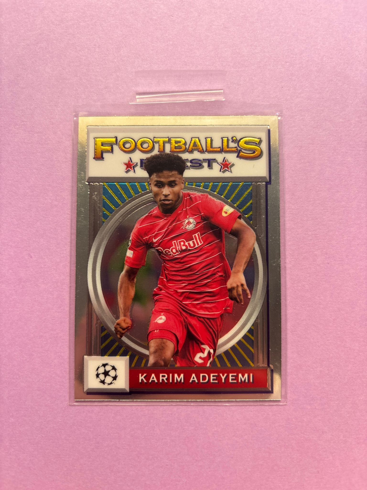 Karim Adeyemi Base Topps Finest Flashbacks Ucl 2021/2022