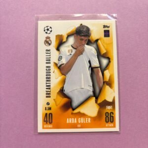 ARDA GÜLER BREAKTHROUGH BALLERS TOPPS MATCH ATTAX EXTRA 2023/2024