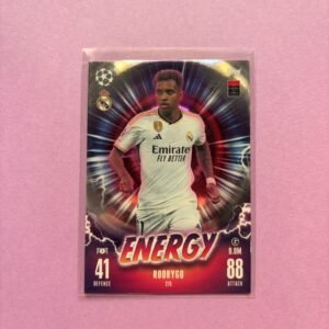 RODRYGO ENERGY TOPPS MATCH ATTAX CHAMPIONS LEAGUE 2023/2024