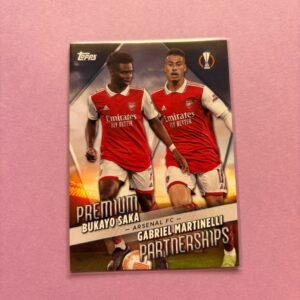 GABRIEL MARTINELLI/BUKAYO SAKA TOPPS UEFA CLUB COMPETITIONS 2022/2023