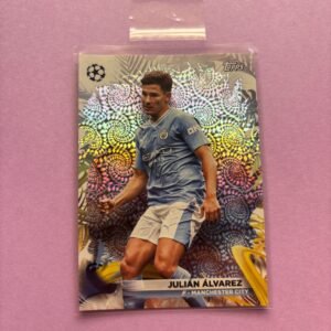 JULIÁN ÁLVAREZ TOPPS CARNAVAL EDITION UEFA CLUB COMPETITIONS 2023/2024