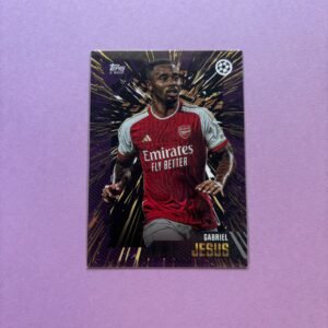 Gabriel Jesus Current Stars Topps X Whip Gold Ucc 2023/2024