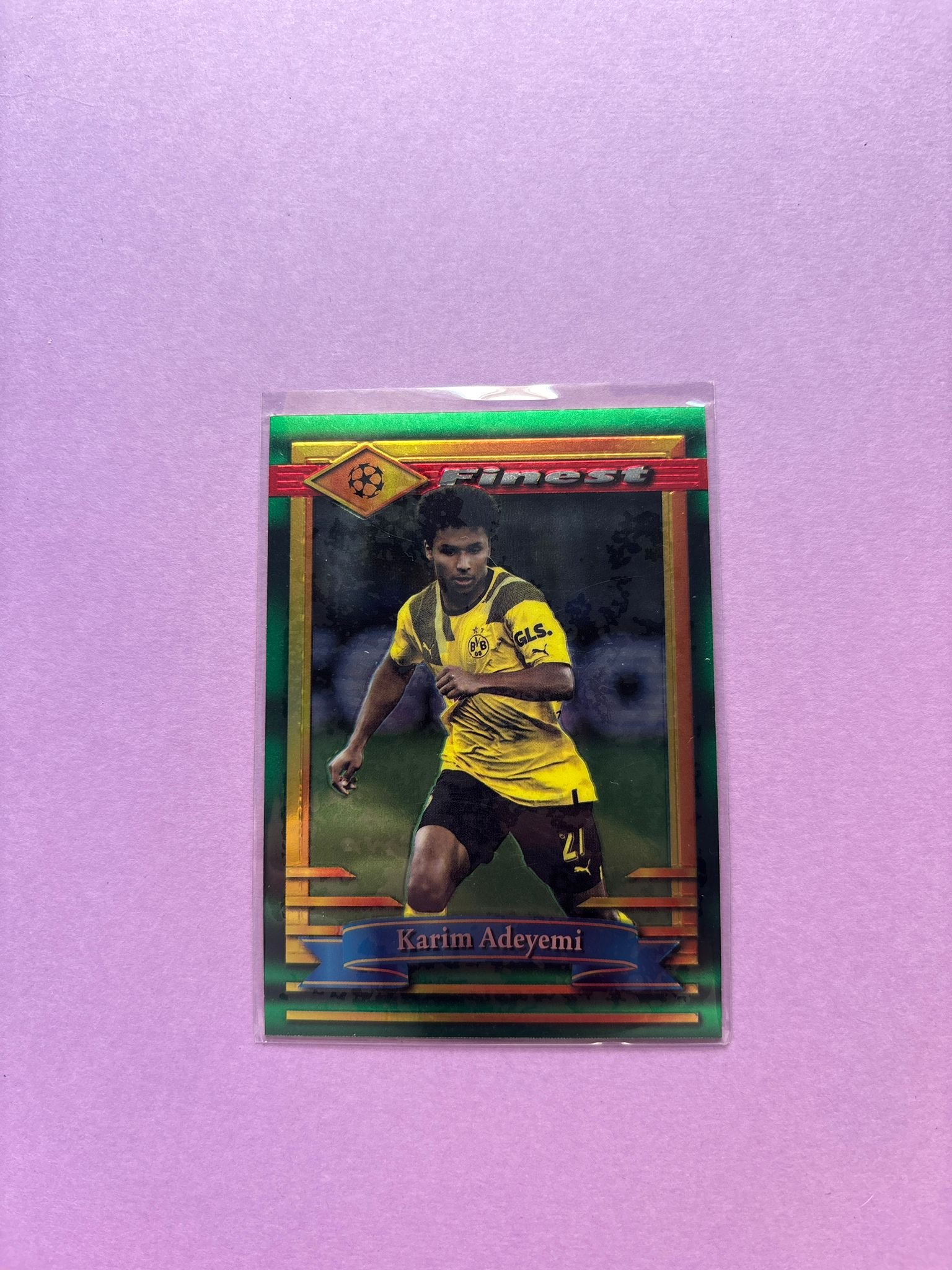 Karim Adeyemi Topps Finest Flashbacks Uefa Club Competitions 2022/2023