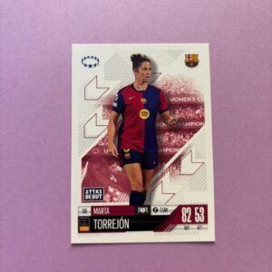 MARTA TORREJÓN TOPPS MATCH ATTAX EXTRA 2024/2025