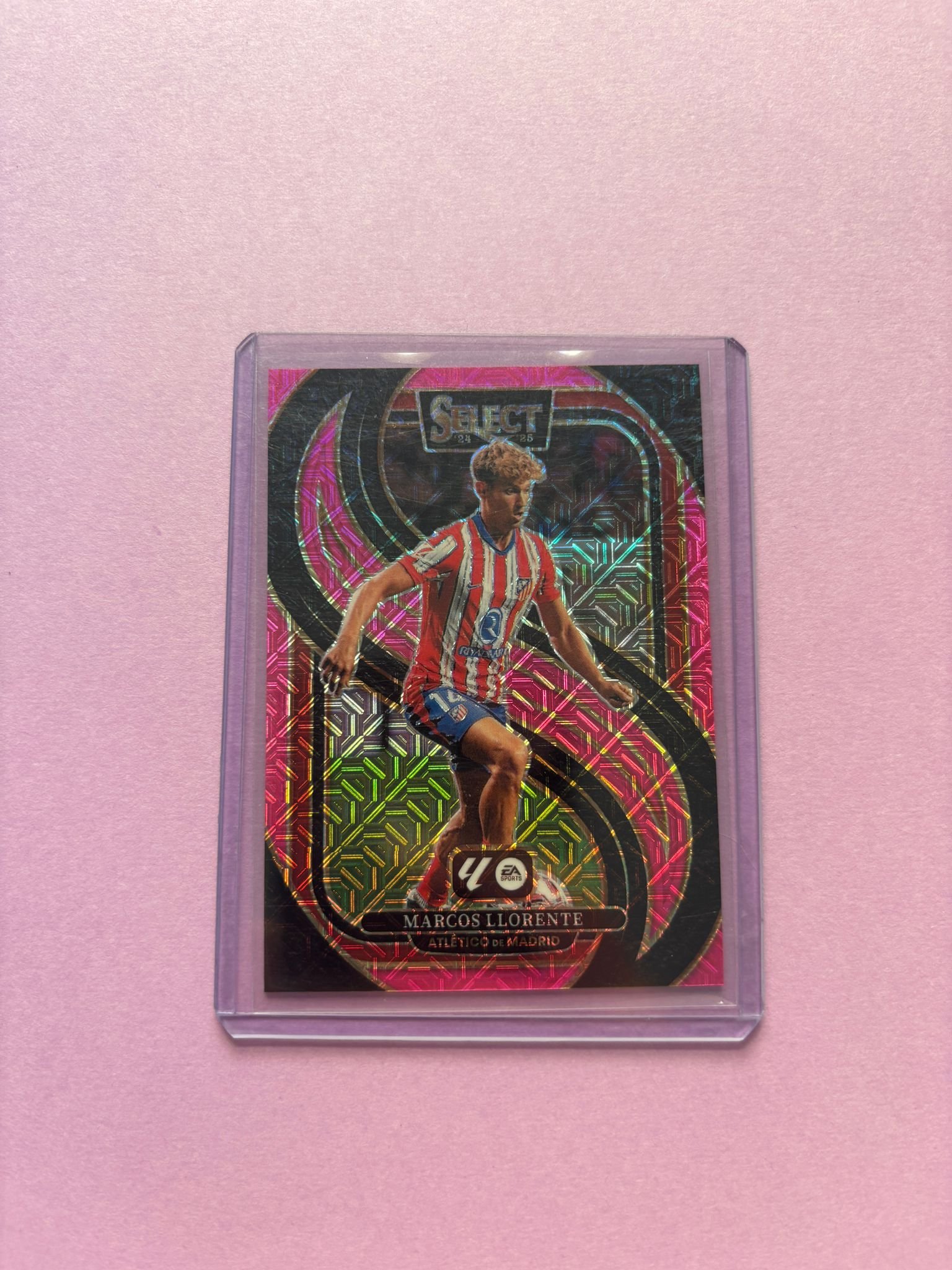 marcos llorente pink mojo 85/179 panini select 2024-2025