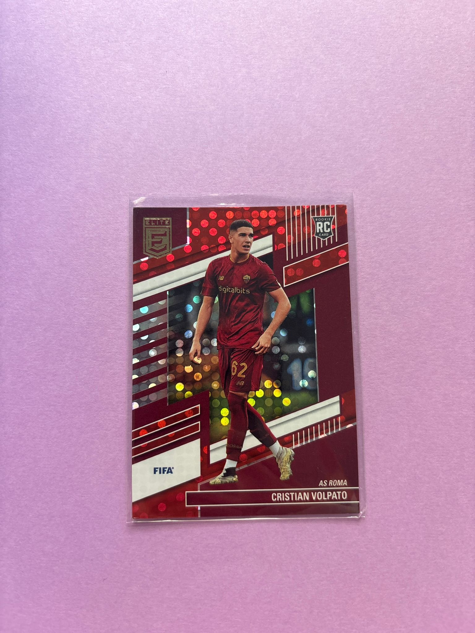 Cristian Volpato (Rc) Fat Pack Red Disco Panini Donruss Elite Fifa 2022/2023