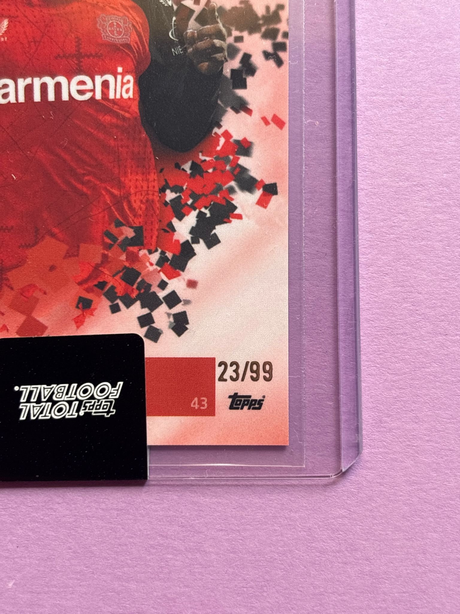 Jeremie Frimpong 23/99 Ttf Base Set 2024/2025 - Image 2