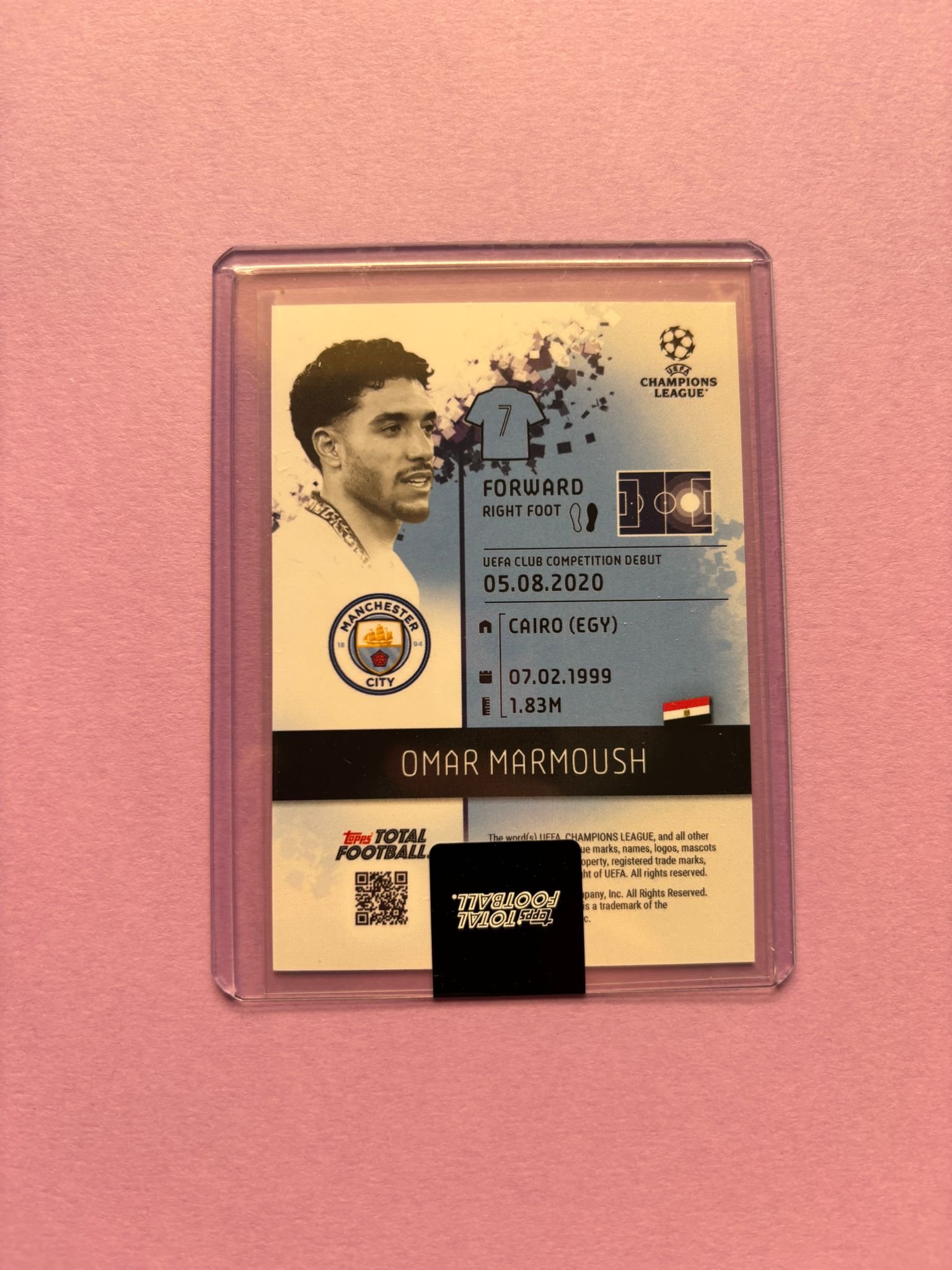 Omar Marmoush 52/99 Base Ttf Base Set 2024/2025 - Image 3