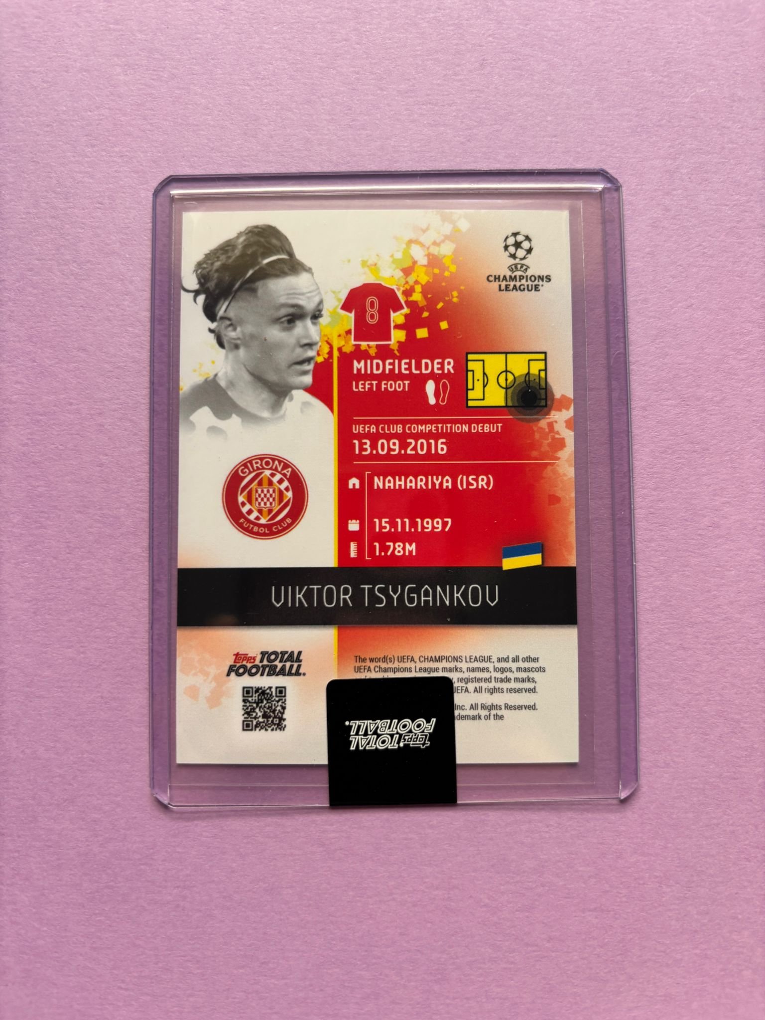 Viktor Tsygankov 14/99 Base Ttf Base Set 2024/2025 - Image 3