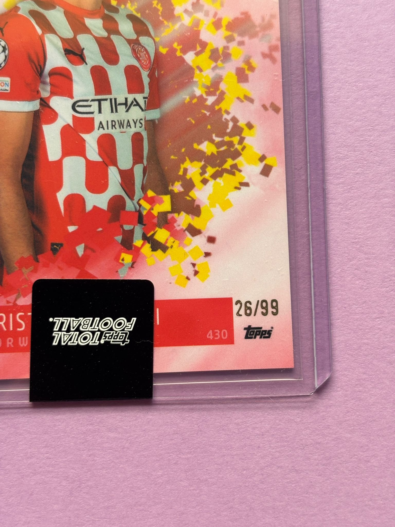 Cristhian Stuani 26/99 Base Ttf Base Set 2024/2025 - Image 2