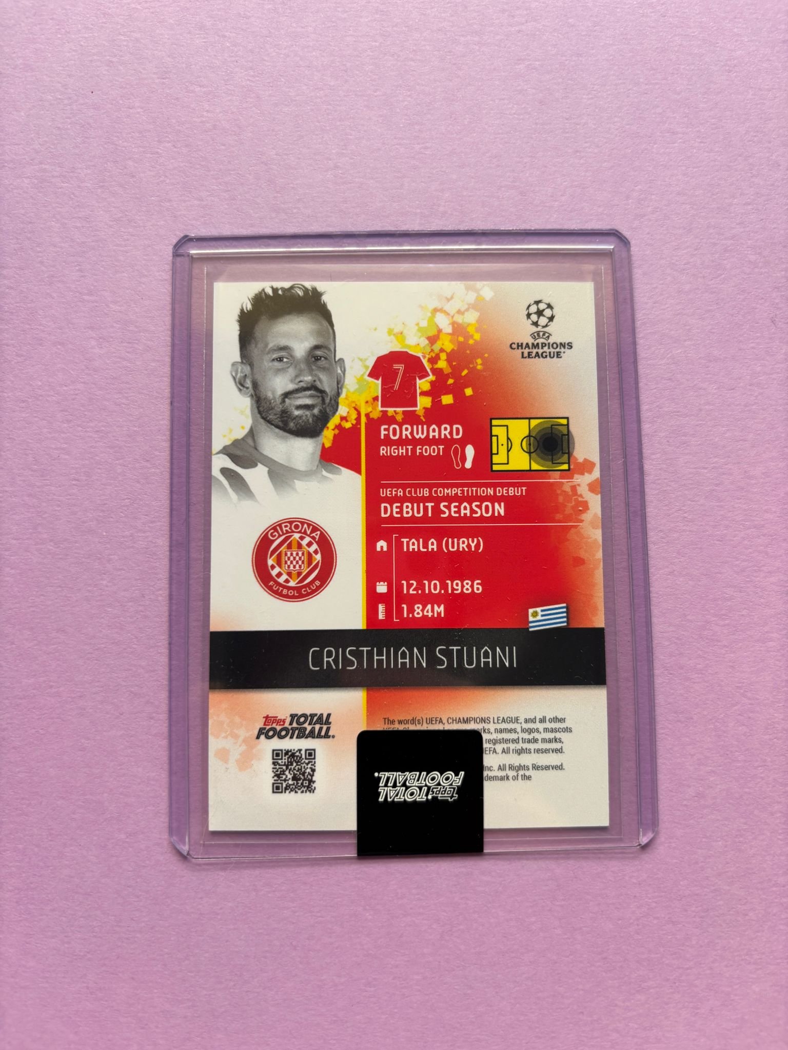 Cristhian Stuani 26/99 Base Ttf Base Set 2024/2025 - Image 3