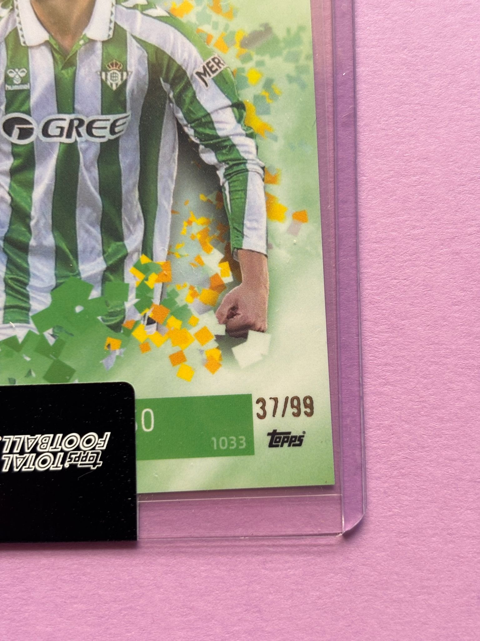 Giovani Lo Celso Base 37/99 Ttf Base Set 2024/2025 - Imagen 2