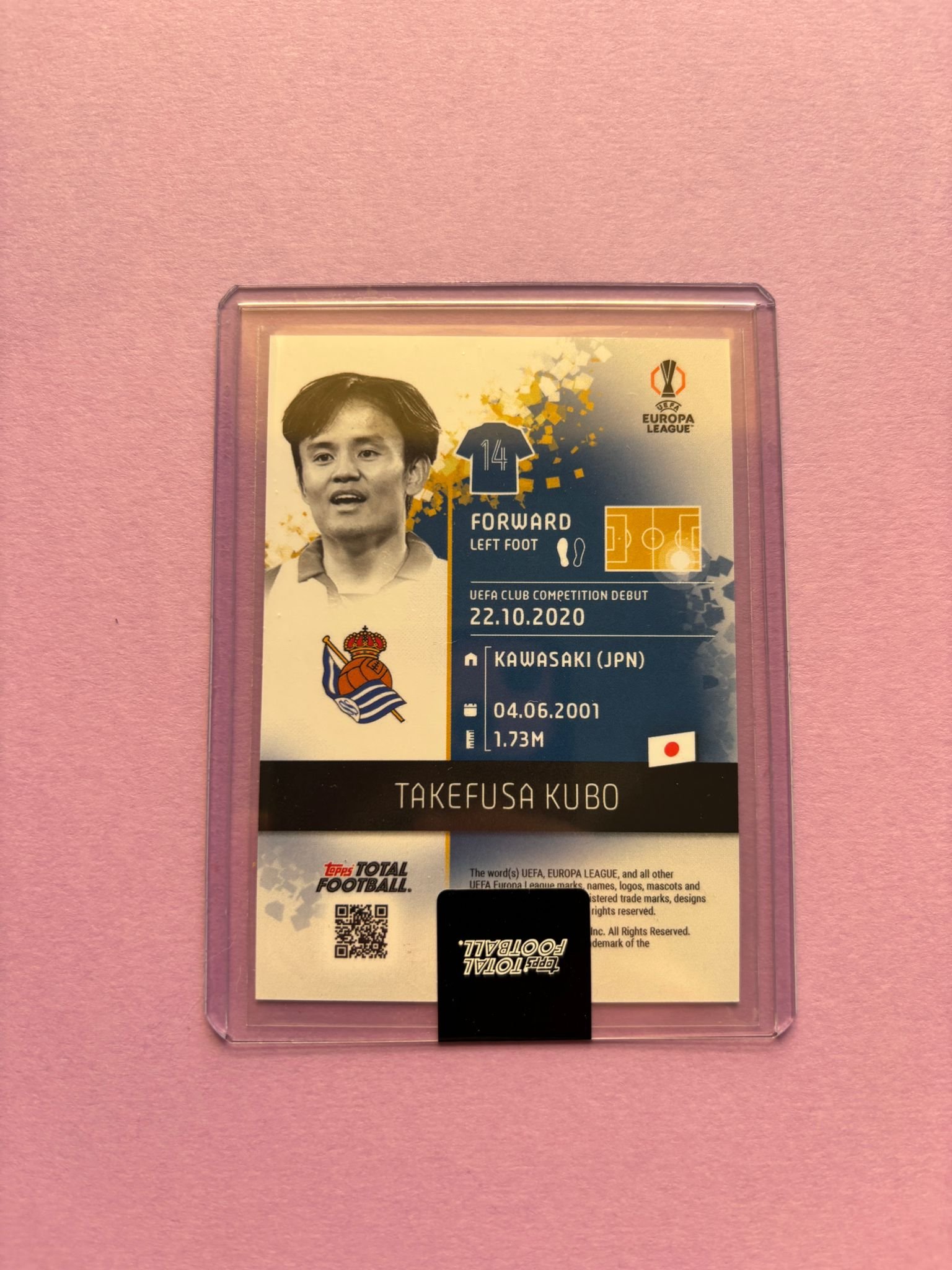 Takefusa Kubo 63/99 Base Ttf Base Set 2024/2025 - Imagen 3