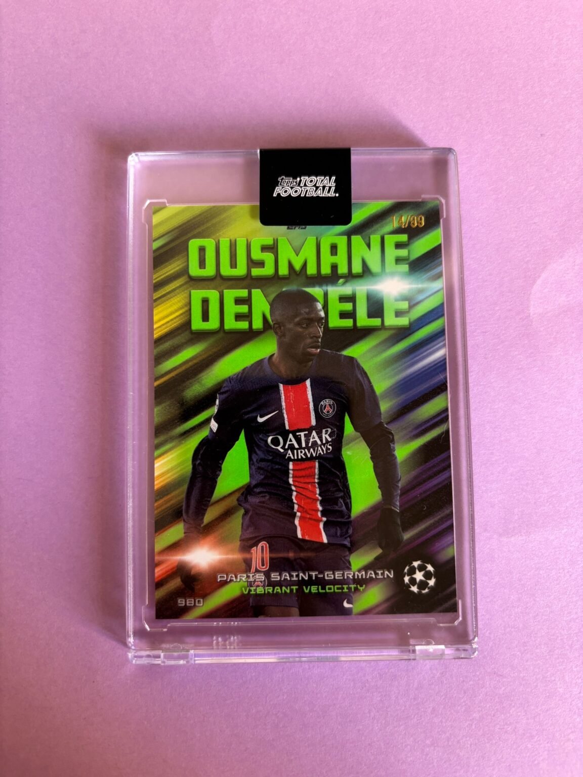 Ousmane Dembélé Ttf Vibrant Velocity 14/99 2024/2025