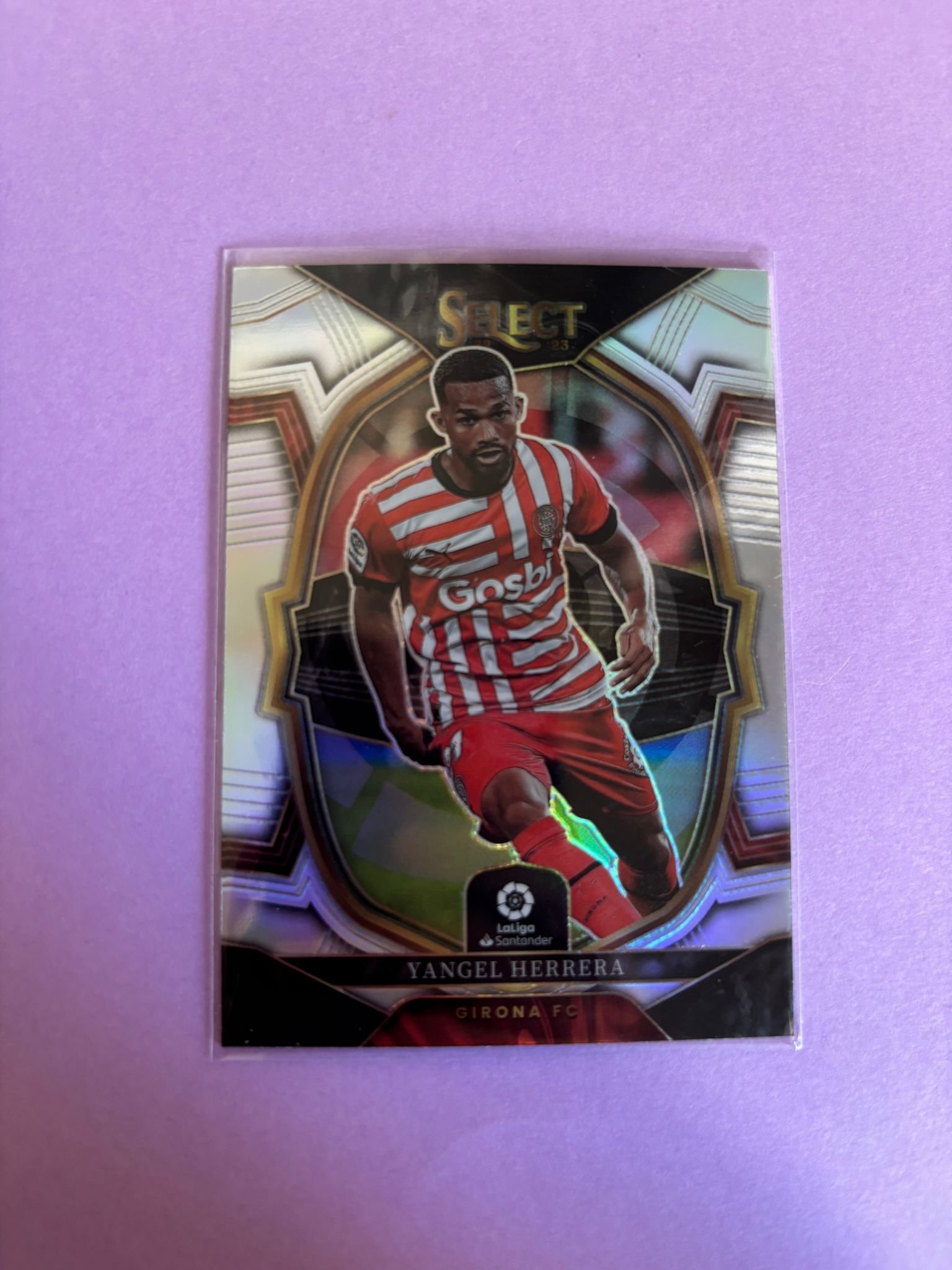 Yangel Herrera Silver Prizm Panini Select La Liga 2022/2023