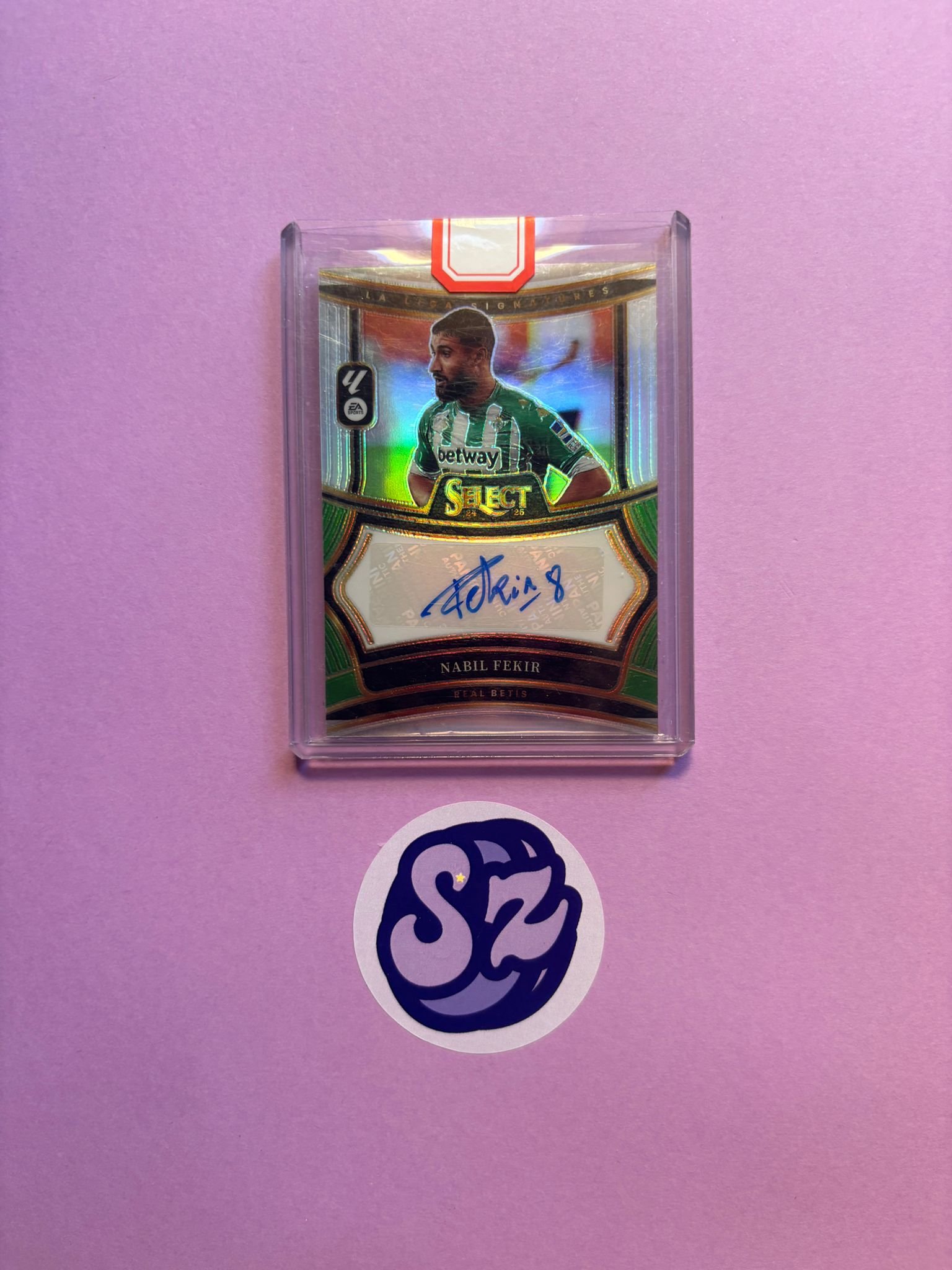 Nabil Fekir Auto Panini Select La Liga 2024/2025