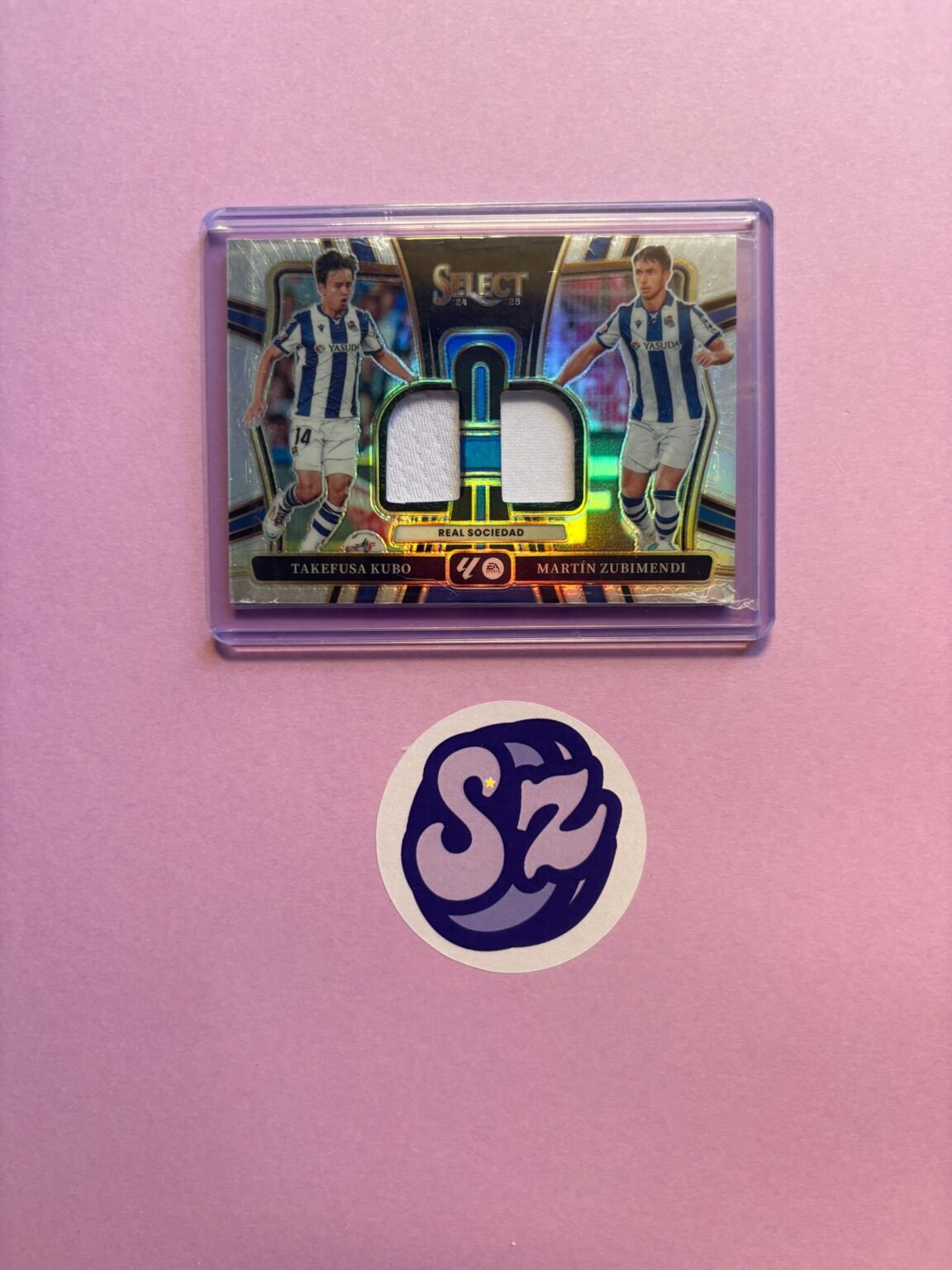 Takefusa Kubo/Martin Zubimendi Double Patch Panini Select 2024/2025