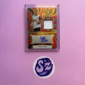 Hugo Duro Patch Auto Red Prizm Panini Select La Liga