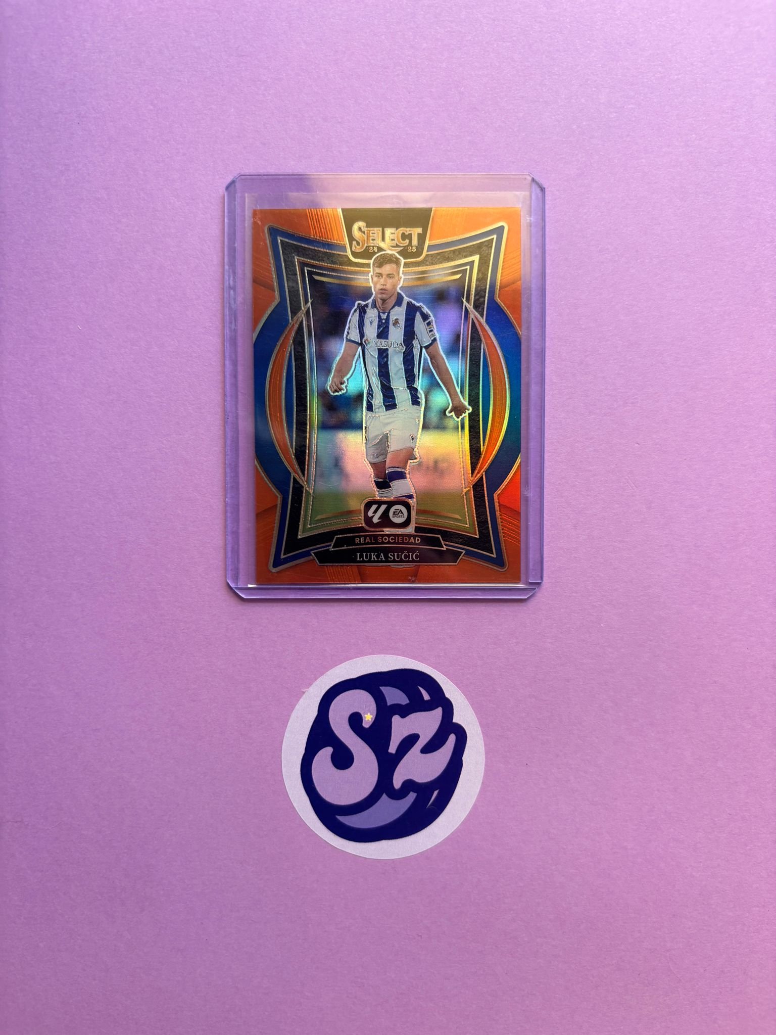 Luka Sučić Orange Prizm 27/49 Panini Select 2024/2025