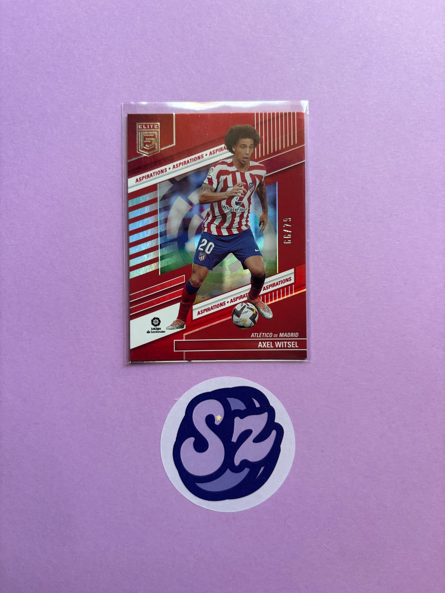Axel Witsel Aspirations 66/79 Panini Elite Donruss 2022/2023