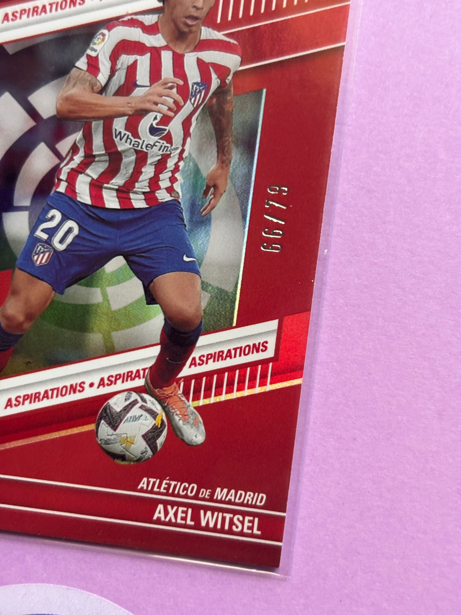 Axel Witsel Aspirations 66/79 Panini Elite Donruss 2022/2023 - Image 2