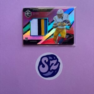 Joshua Kelley Patch 4/25 Nfl Panini Limited 2020/2021