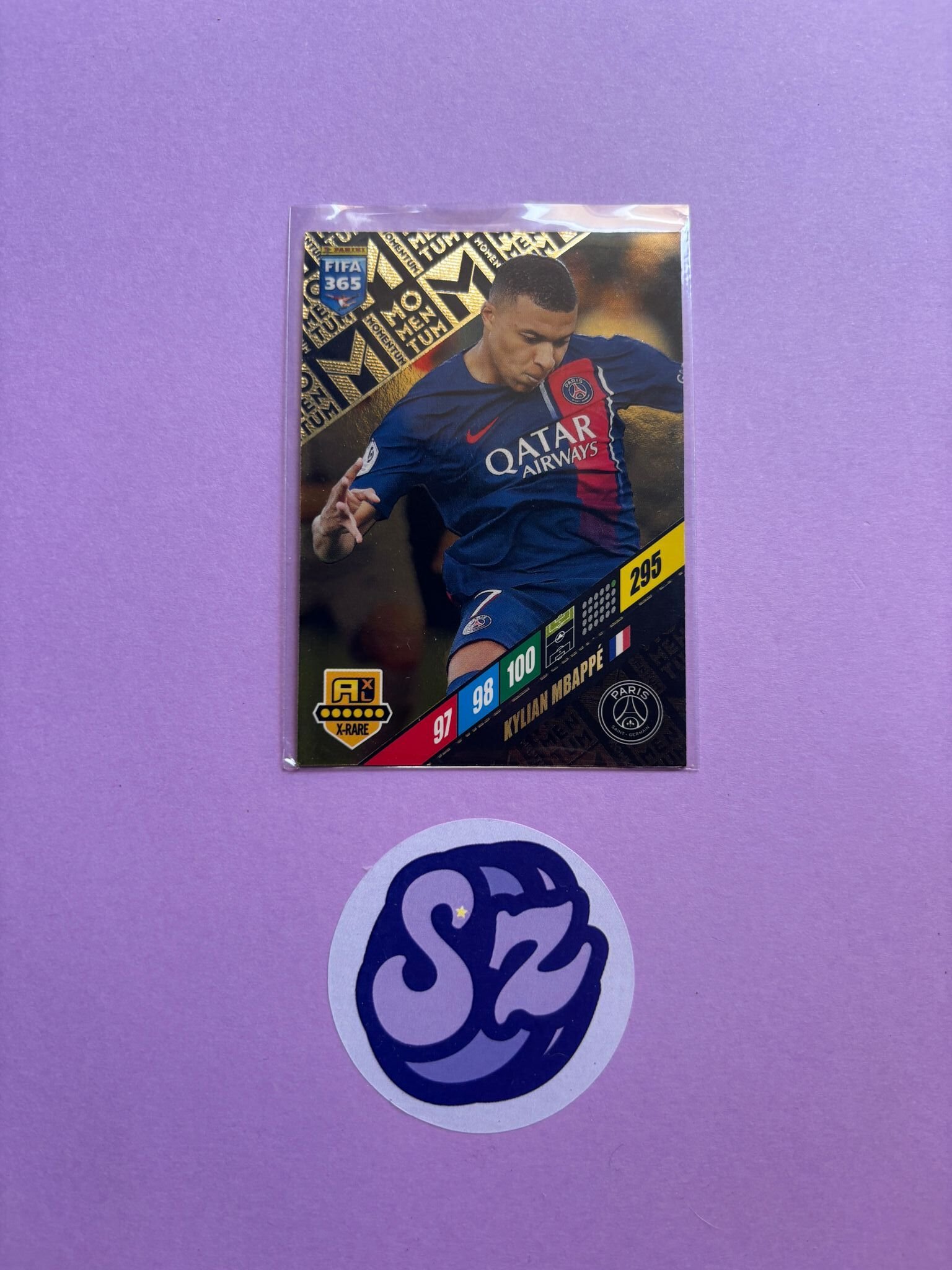 Kylian Mbappé Momentum Fifa 365 Panini Adrenalyn XL