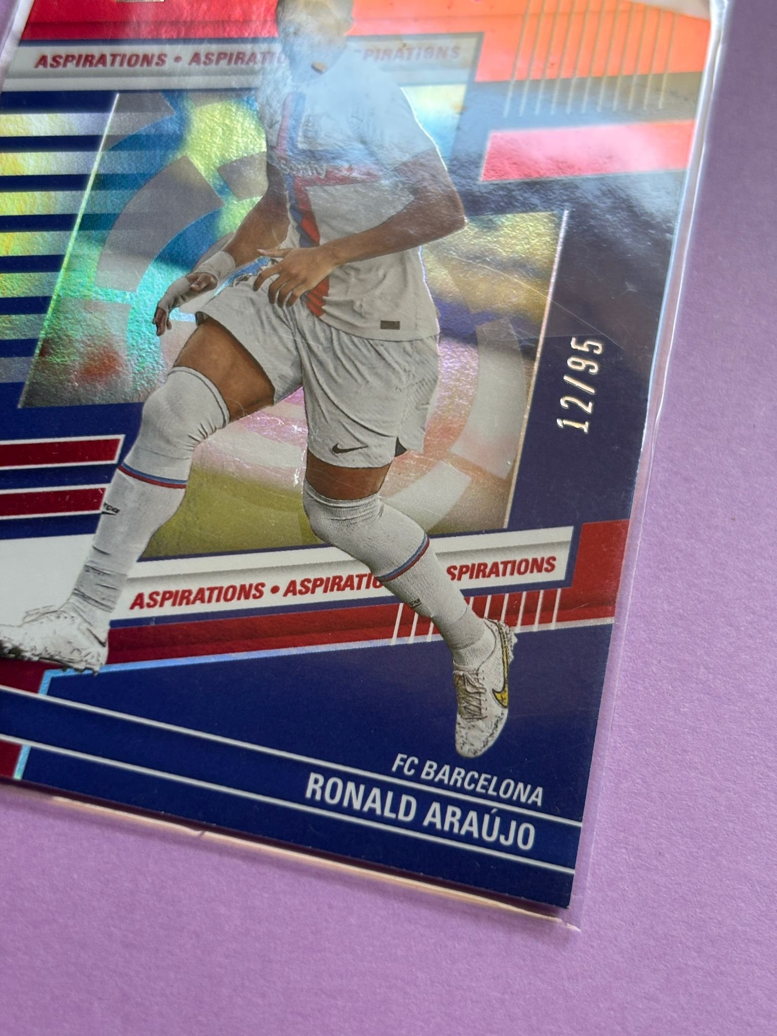 Ronald Araujo Aspirations 12/95 Panini Score La Liga 2022/2023 - Imagen 2