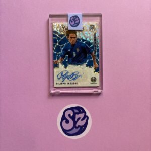 Filippo Inzaghi Disco Prizm Auto Scripts Panini Mosaic