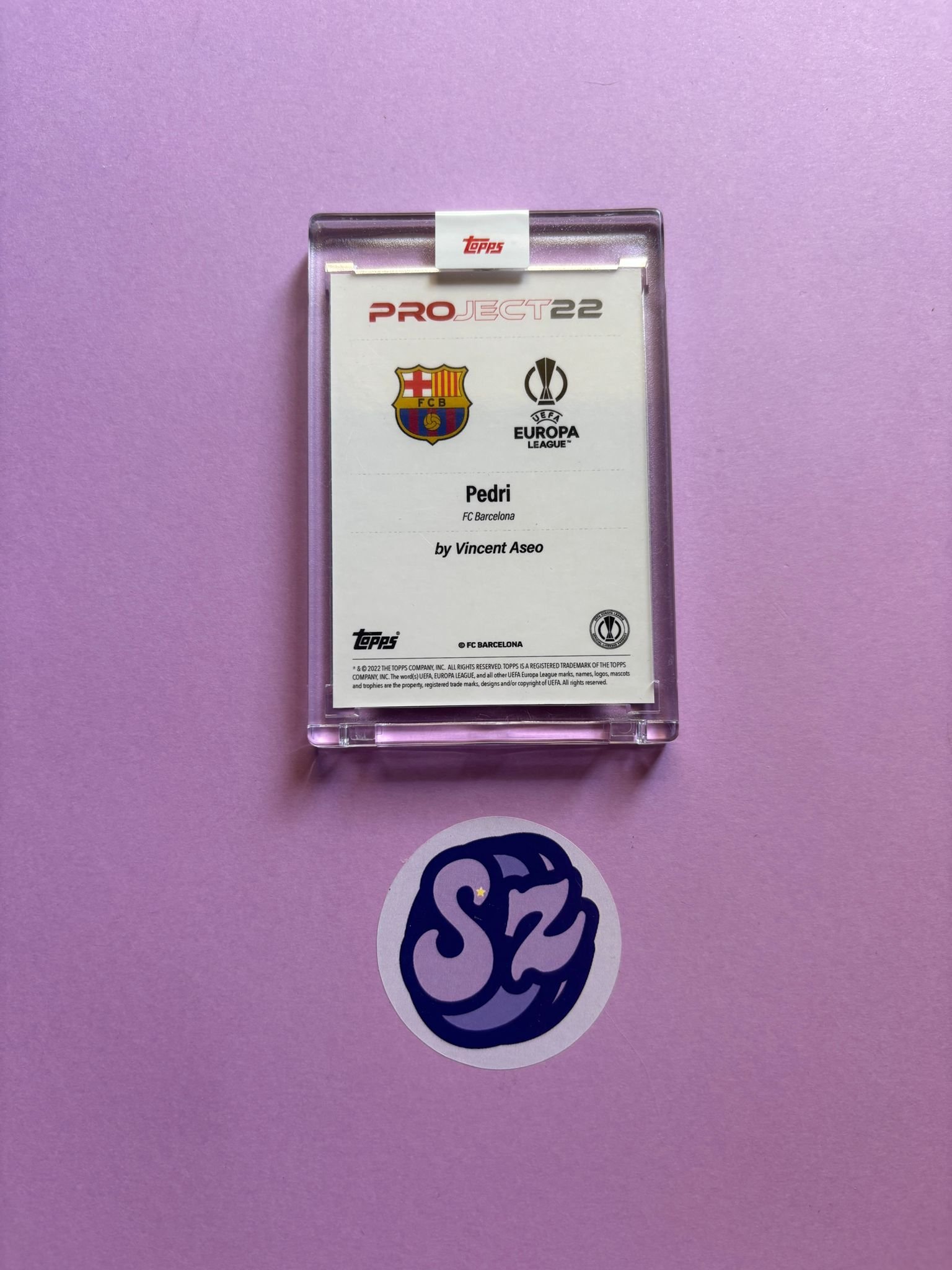 Pedri Topps x Project 22 - Imagen 2
