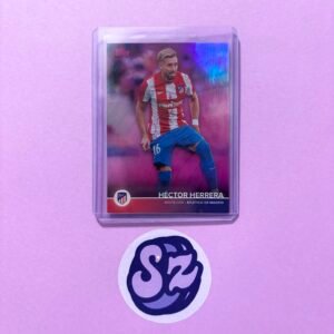 Héctor Herrera Pink 123/125 Topps Team Set Atletico de Madrid 2021/2022