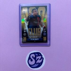 Kylian Mbappe 100 Club Legends Topps Match Attax Extra 2023/2024