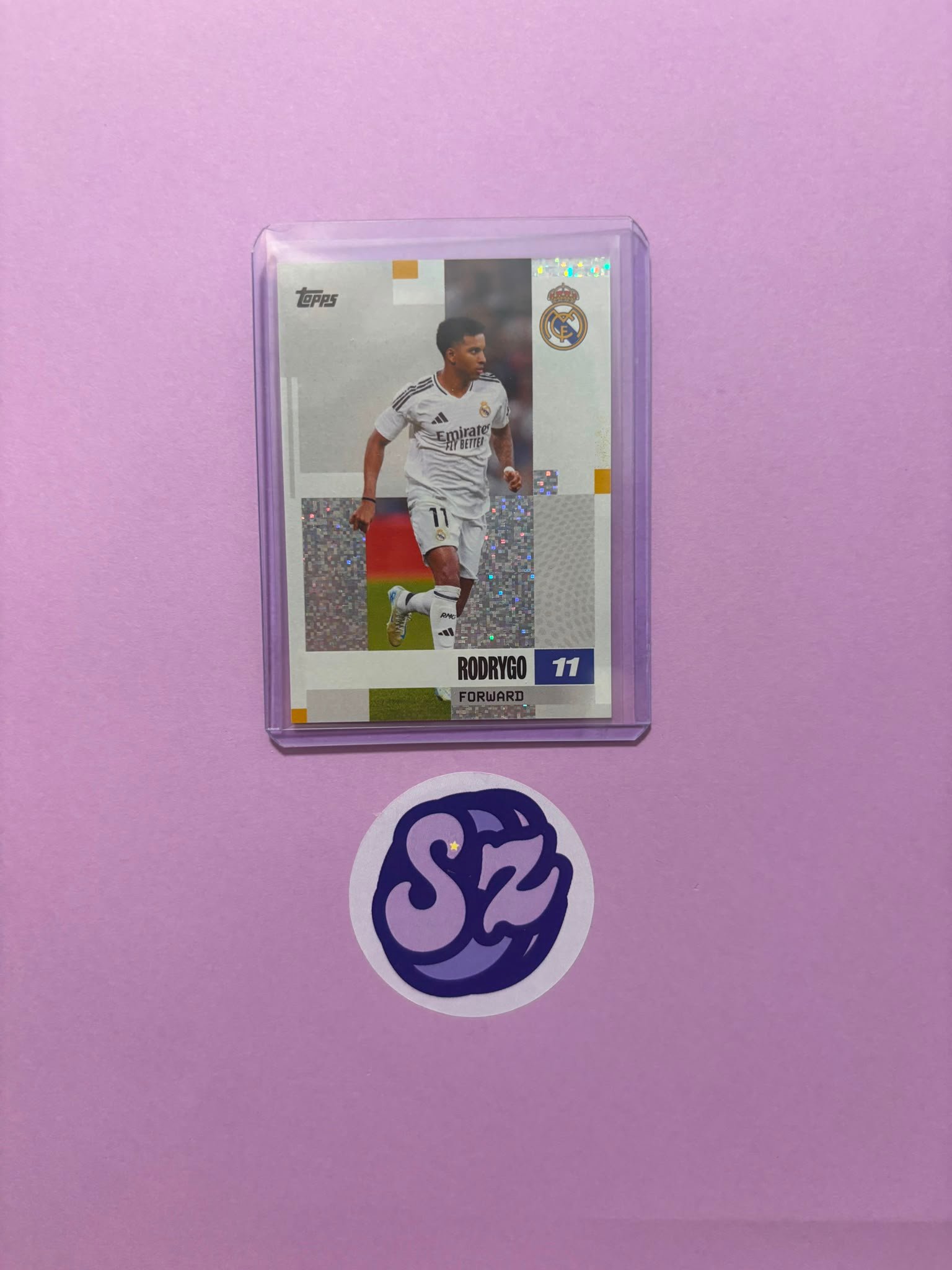 Rodrygo Pararell Topps Team Set Real Madrid 2024/2025