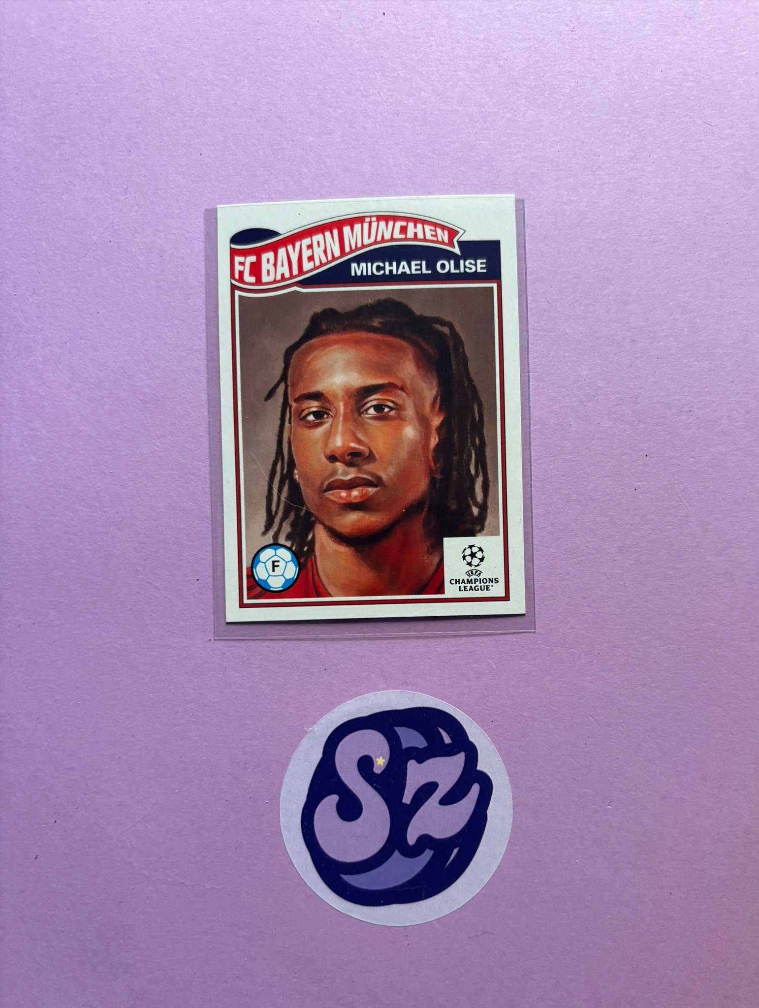 Michael Olise Topps Living Set Bayern Munich