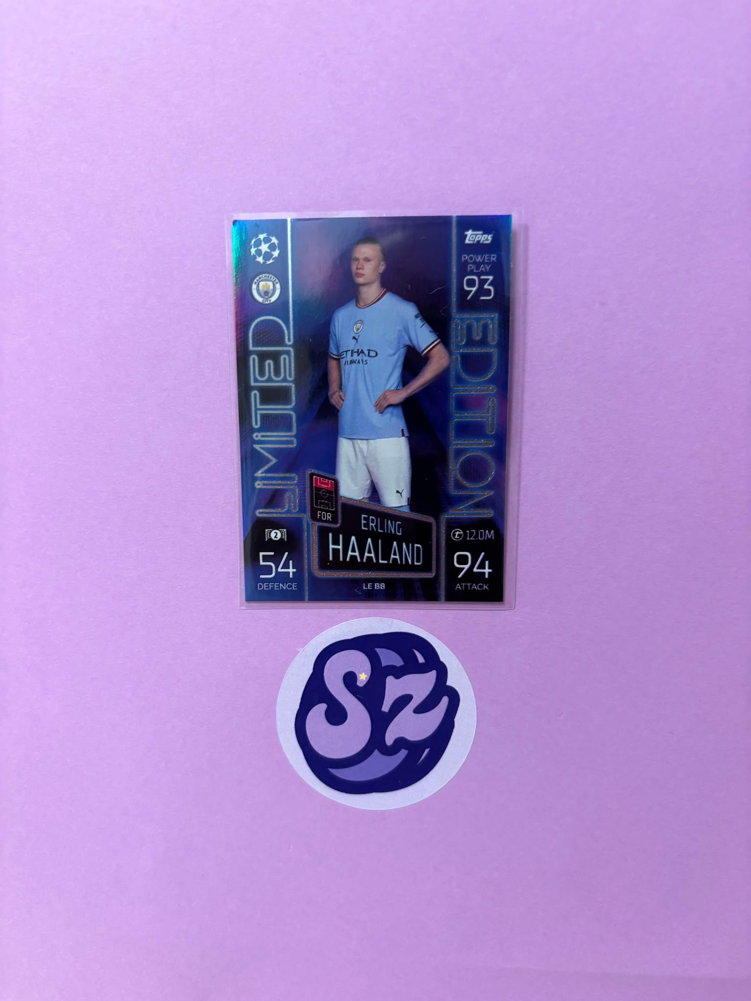 Erling Haaland Limited Edition Match Attax 2022/2023